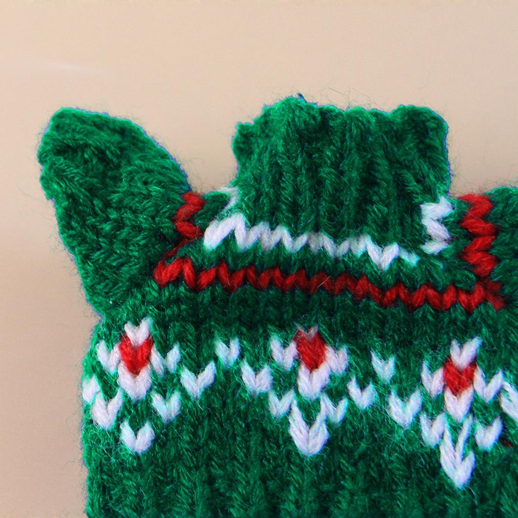 Maglione Natalizio a Maglia per Criceto, Criceto Siriano, Ratto, Costume Fotografico per Piccoli Animali