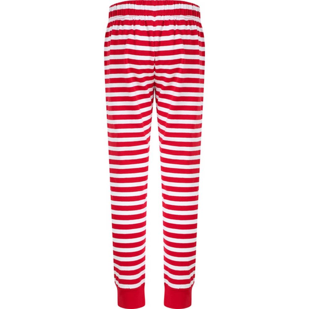 SF Women Womens/Ladies Striped Cuffed Pyjama Bottoms