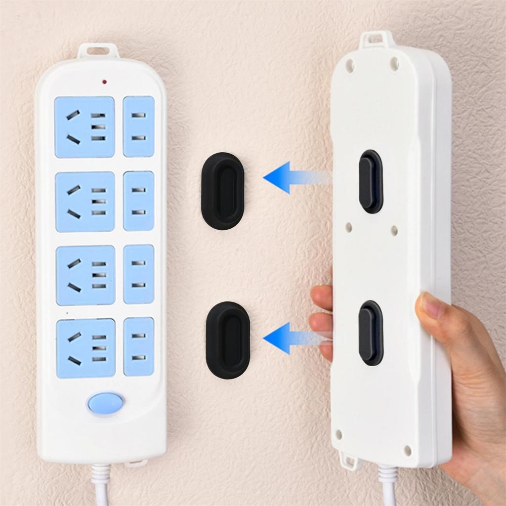 Remote Control Magnetic Holder with Strong Adhesive Suction Cup, No Drilling Wall Mount for TV Remote and Remote