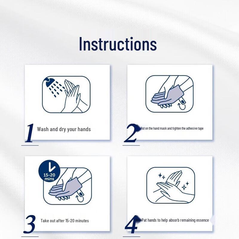 Vaseline White Peach Hand Cream & Mask Set