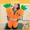Ultra Soft Carrot Plush Body Pillow Huggable Stuffed Toy Adorable Bed Cushion