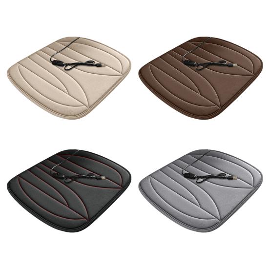 Car Seat Cushion Thick Memory Foam Comfort Pad Anti-Slip Bottom Cushion for Car Driver