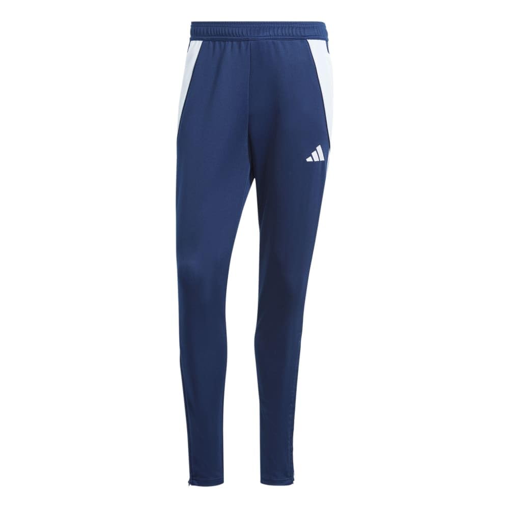 Jersey Bottoms Tiro 24 Training Pants KNS66 Long Pants Training Gym Casual Lifestyle Team Navy [Adidas] Men's Blue/White (IR9343) J/L
