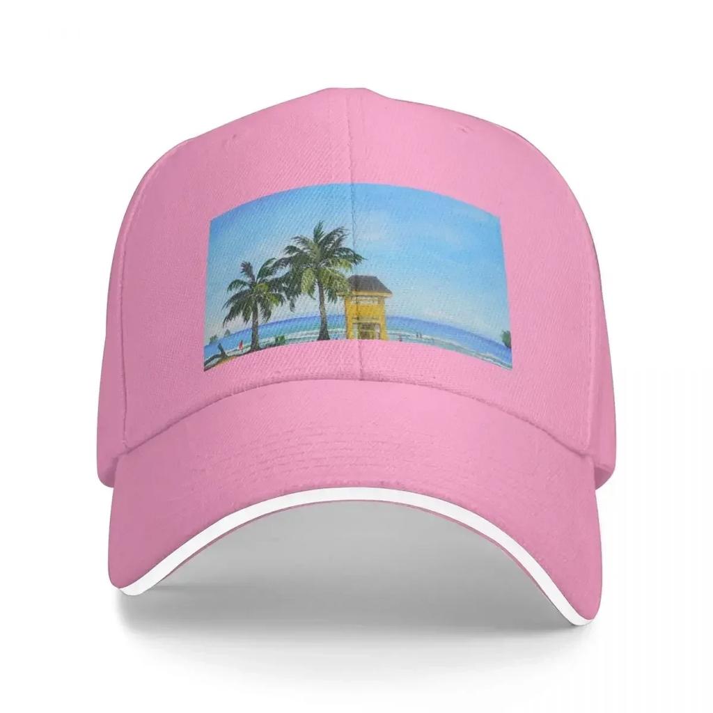 Maracas Beach Guard Hut Baseball Cap Sun Cap Sun Hat For Children Fluffy Hat For Girls WoUnisexs