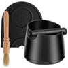 Coffee Knock Box Shock Absorbent Espresso Coffee Grind Dump Coffee Grind Knock Ground Bin Cafe Accessorie Maker Tool For Barista