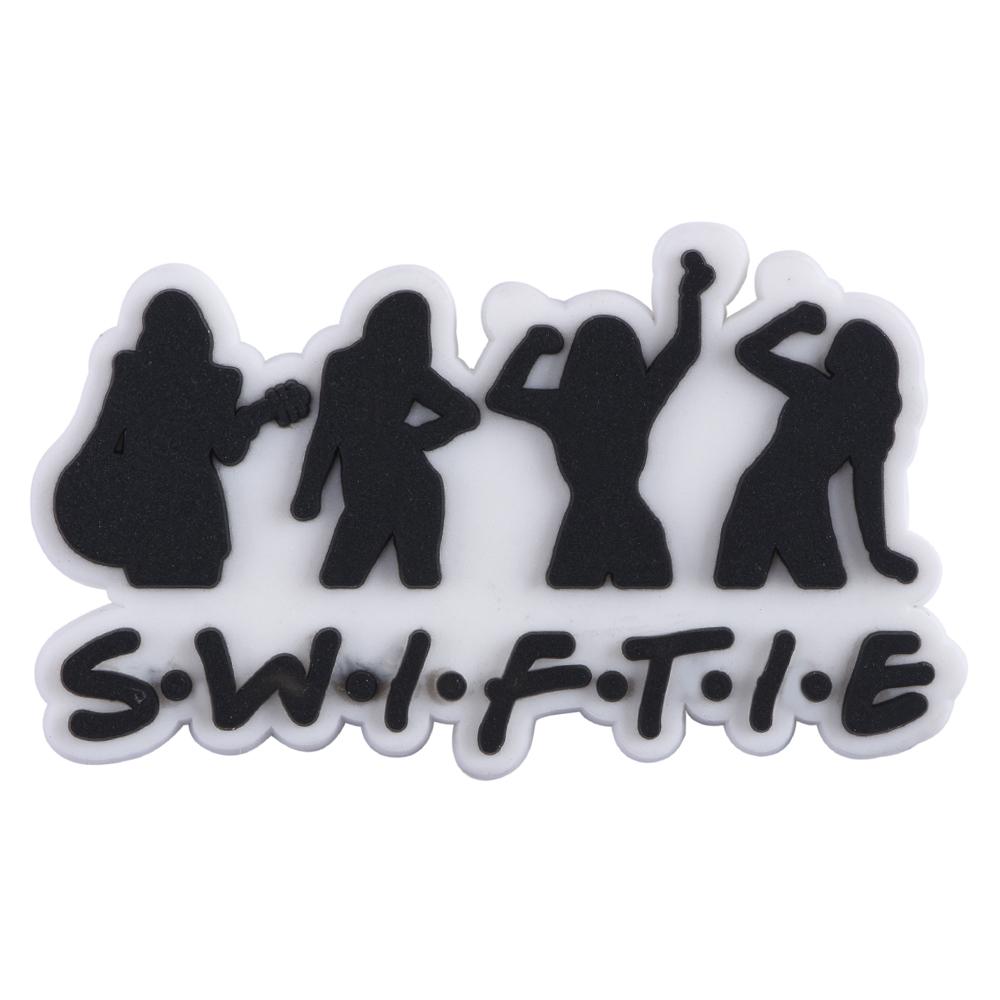 Hot Selling Latest Taylor Singer Swift Shoe Charms PVC Charms Shoe Decoration Charms