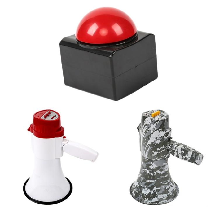Praktische Spiel-Antwort-Buzzer-Alarmknopf-Box, einfach zu bedienen und langlebig