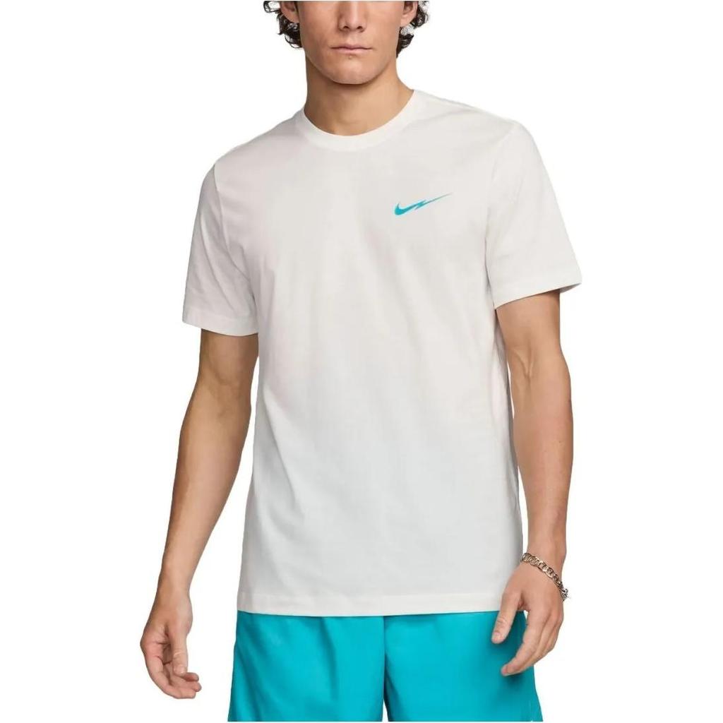 New Nike T Shirts Men's White FZ5418-133