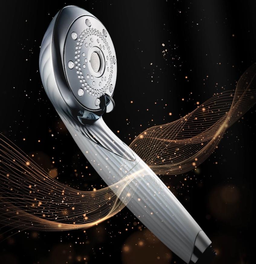 ReFa Shower Head Set ReFa Fine Bubble Pure White with Pure Cartridge – RS-AM-02B / RX-AK-00A