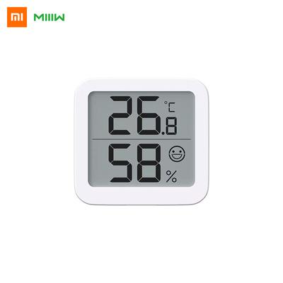 Xiaomi MIIIW 2,1 hüvelykes hőmérséklet páratartalom beltéri, nagy pontosságú babaszoba monitor hatalmas LCD képernyő