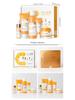 Laikou Vitamin C Skincare Set: Cleanser, Toner, Serum, Eye Cream, Essence Cream.