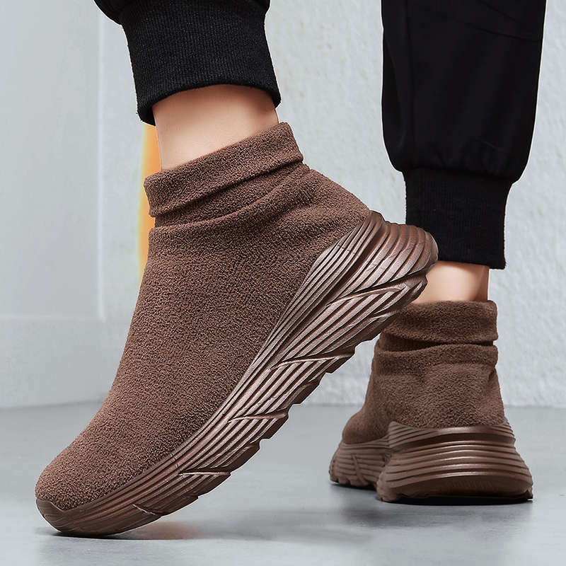 Round Toe Mint Green Original Women's Sneakers High Heels White Chunky White Platform Shoes Sport Trend Trendy Sheos