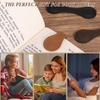 8 Pcs Leather Magnetic Bookmarks,Retro Magnetic Bookmark Holder,Double-Sided Magnetic Buckle for Wallet,PU Leather Bookmark Gift Suitable for Reading