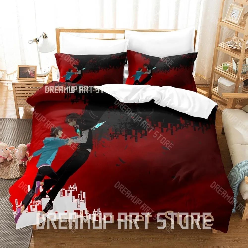 3D Print C Money Of Soul And Possibility Control Anime Bedding Set Single Twin Full Queen King Size Bed Set Adult Kid Bedroom