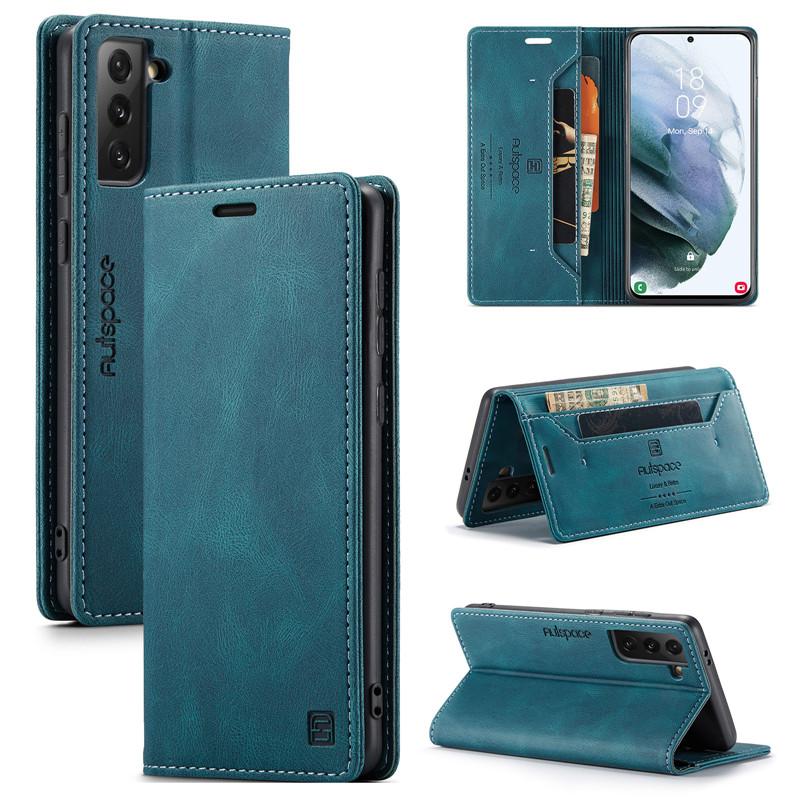 For Samsung Galaxy S21 5G Case Wallet Magnetic Card Flip Cover For Galaxy S21 FE Case Luxury Leather Phone Case Cover Stand