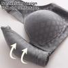 Women's Front Buckle Bra Without Steel Ring Thin Underwear Push Up Bra A/B Cup