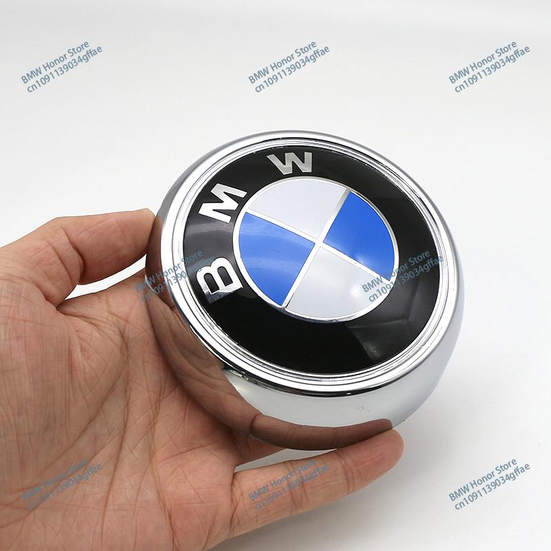 For BMW 1 W E82 For BMW Blue and White Logo X6 E71 F16 X3 F25 X5 E70 F15 X4 F26 1Pcs 3D ABS Chrome Black Rear Trunk Emblem Badge With Base