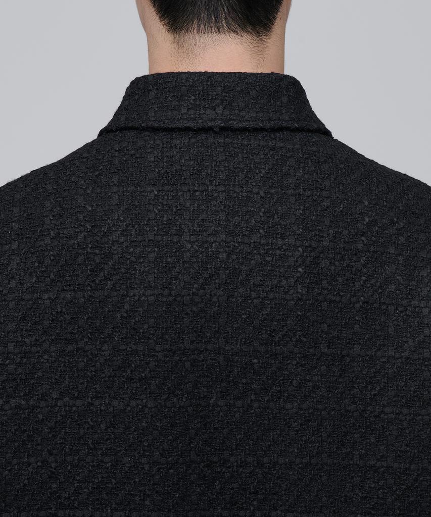Musinsa Standard Tweed Minimal Jacket [Black]