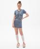 Mary James (W) Uriju Skirt - Skyblue
