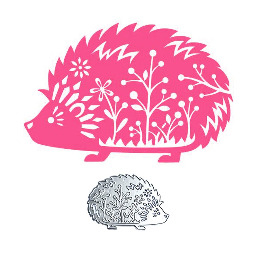 Hedgehog Metal Cutting Dies DIY Craft Carbon Steel Preging Mal Stencil Scrapbooking for Card Die Cuts Mold