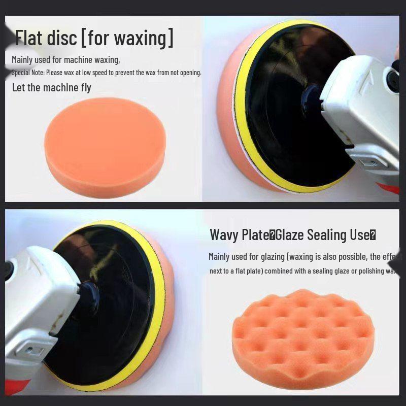 Electric Mini Car Polisher Waxing Tool for Scratch Repair and Household Use