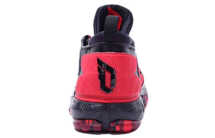 Adidas D Lillard 2 'Black Light Scarlet Cardinal' B42387