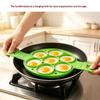 Silicone Non Stick Pot 7-Hole Baking Mold Food-Grade Handle Fried Eggs Pancake Omelet Mold Home Cooking Kitchen Tool Baking Mold