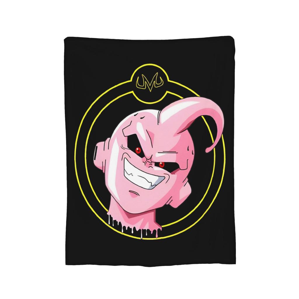 Super Saiyan DBZ Blankets Fleece Summer Air Conditioning Multifunction Throw Blankets for Bedding Bedroom Bedding Throws