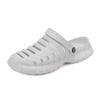 2025 summer outdoor two wear beach hole shoes breathable thick-soled sandals river-walking slippers foreign trade bag head sandals men