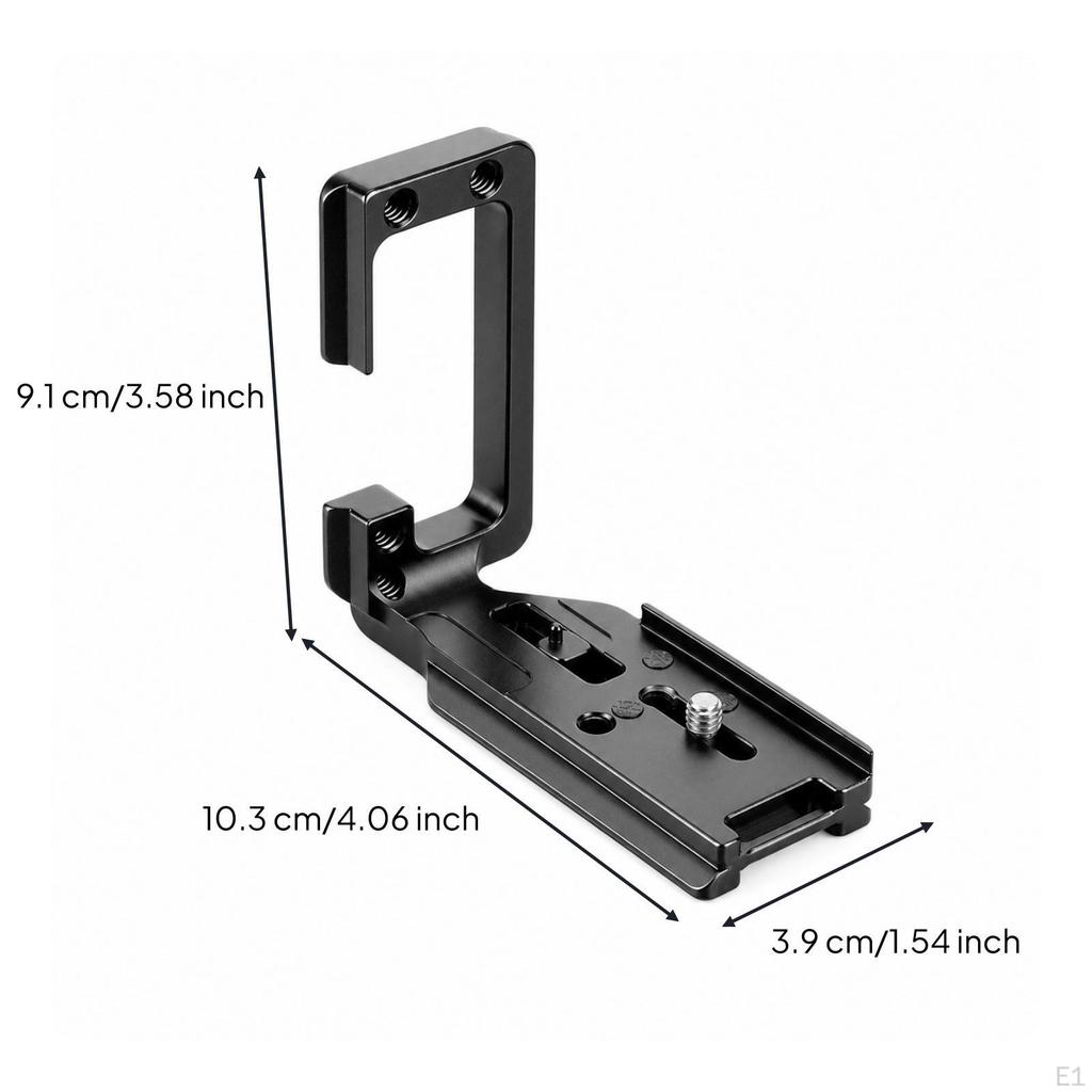 Camera L Bracket Metal Quick Release Plate High