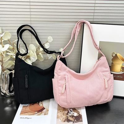 Casual Fashion Large-capacity Bag Women's Summer New Canvas Bag Student Trade Women's Versatile Messenger Bag