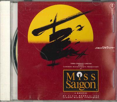 CD MUZIKÁL - Miss SAIGON TOHO1010 TOHO Japonsko Soundtracky & Muzikály Použité