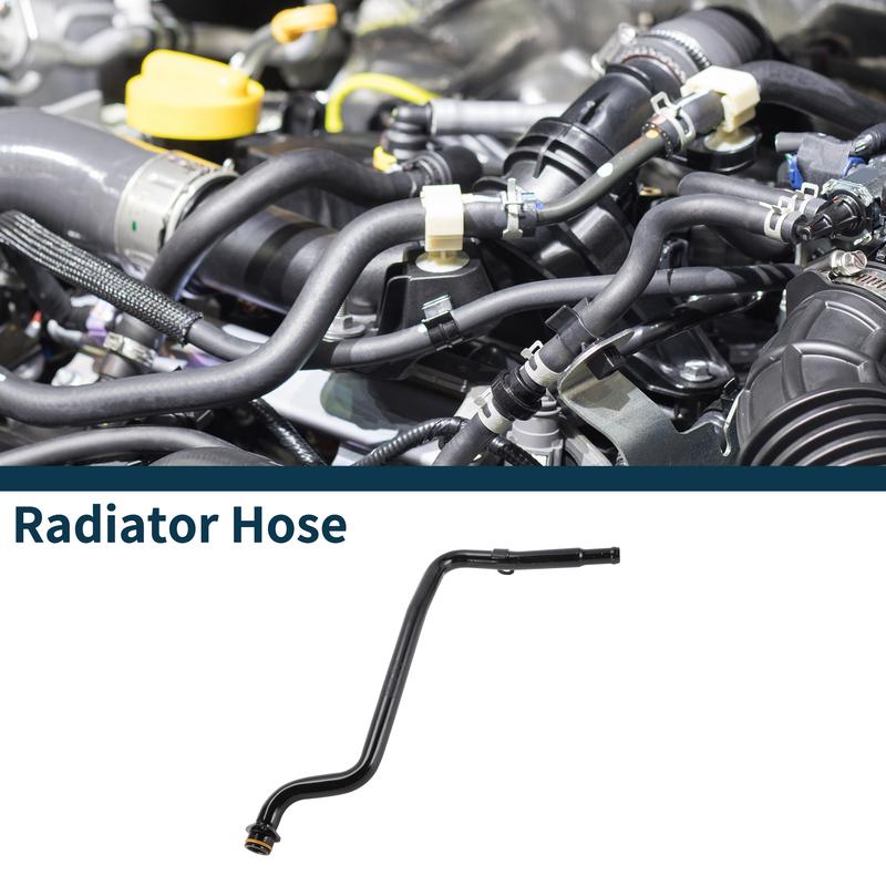 

Motoforti Radiator Hose Heater Hose No.24102285 for Buick Excelle 2013-15 Iron Cooling Liquid Hose Black 1 Pc