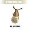 Snail Shell Rings With Natural Shell Design Bold Statement Jewelry For Beach Resort Style And Everyday Wear