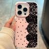 Polka Dot Lace Creative Phone Case For Xiaomi Redmi Note 14 Pro 4G Cases Redmi Note 13 12 Pro 15C 14C 13C 11 10 Pro 5G INS Funda