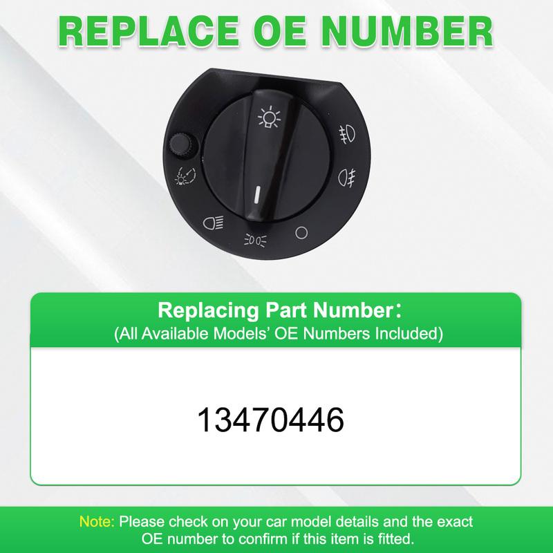 17 P Headlight Switch 33D941531 for VW Santana 3000 VW Santana Quattro 4000 Headlight Switch With Fog Light