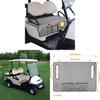Golf Cart Seat Cover With Four Front Pockets And Nonslip Base For Outdoor Golfing