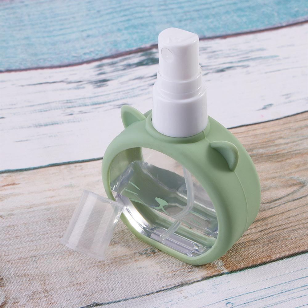 

художник гель для душа увлажняющий косметический инструмент парфюм многоразовый флакон спрей косметический контейнер зелёный