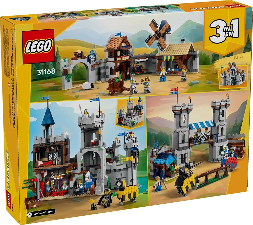 LEGO Creator 31168 Hrad středověkých rytířů