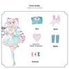 Tangtang Ametrine Maid Cosplay Costume - Streamer Girl Overdose Anime Outfit