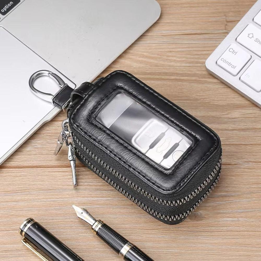 Étui à clés en cuir PU Mini sac de rangement pour clés Nouveau sac pour clés de voiture