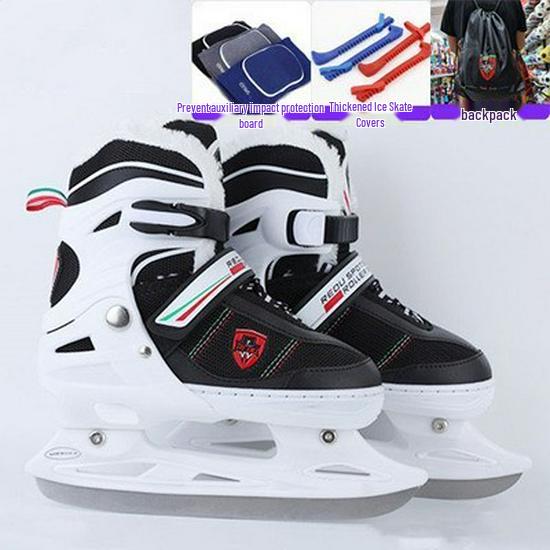 Adjustable Speed Skating Boots: Adult & Children's Ice Skates, Figure, Hockey, and Class Starting Skates.