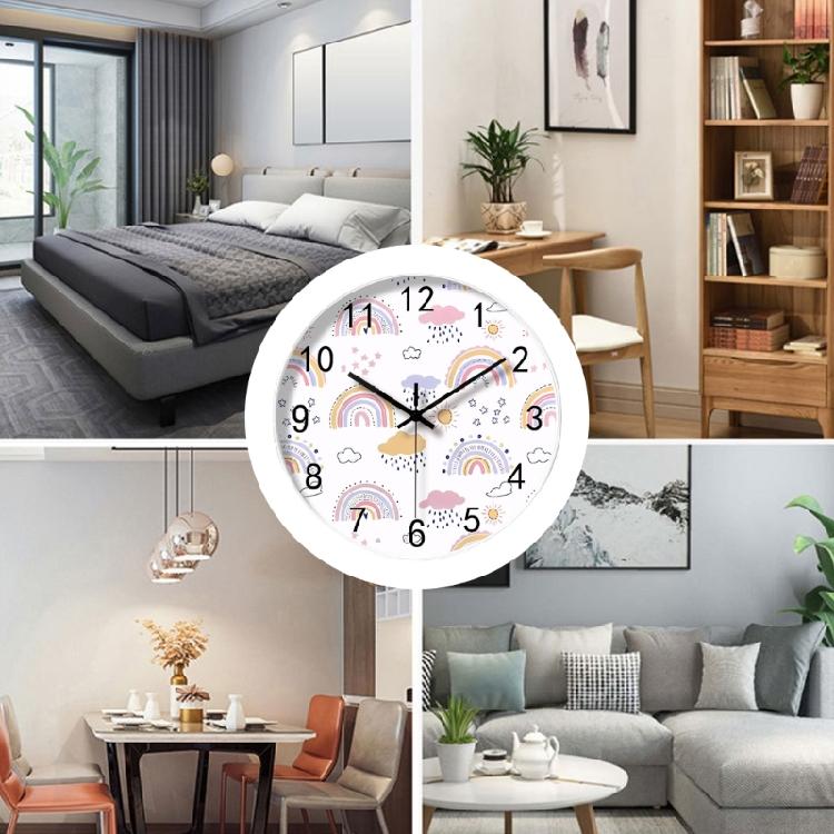 Kids Wall Clock Perfect For Kids Time Management Children Cartoon Wall Clock Telling Time Teaching Clock Early Education