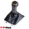 MT 5/6 Speed Gear Lever Shift Knob Leather Boot Case Collar For OPEL ASTRA III H 1.6 VAUXHALL 2004 2005 2006 2007 2008 2009 2010