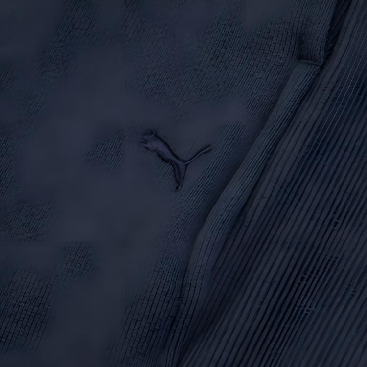 PUMA Solid Color Mid-Waist Straight-Leg Casual Pants Unisex bottoms Black 536598-01