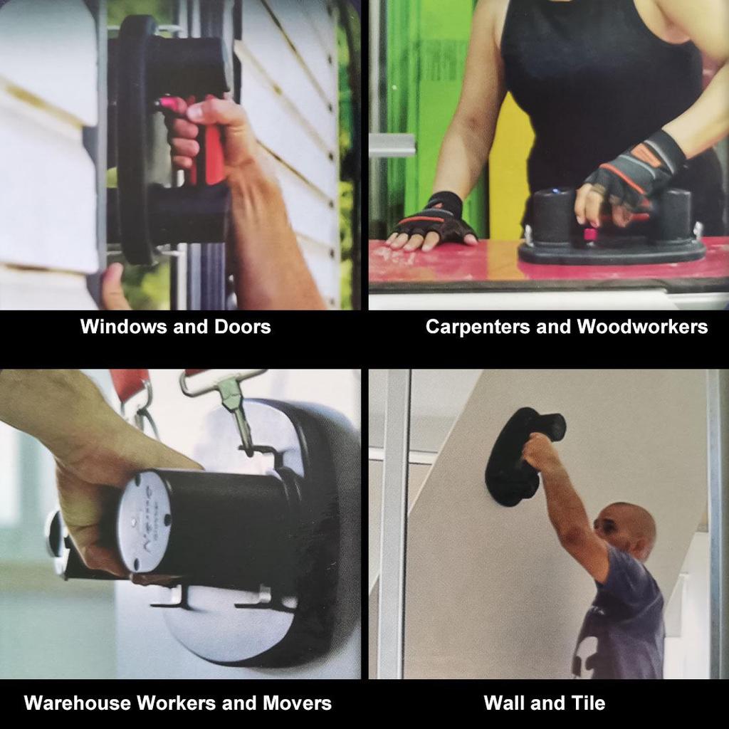 GRABO Electric Vacuum Suction Cup: Handheld Tool for Handling Marble, Stone, and Glass