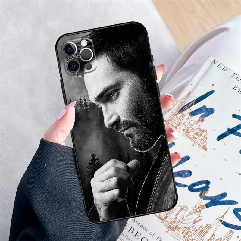 Teen Wolf Derek Hale Phone Case For iPhone 15 16 Pro Max 11 12 13 Mini 14 Pro Max XR 15 16 Plus 16e Cover Coque