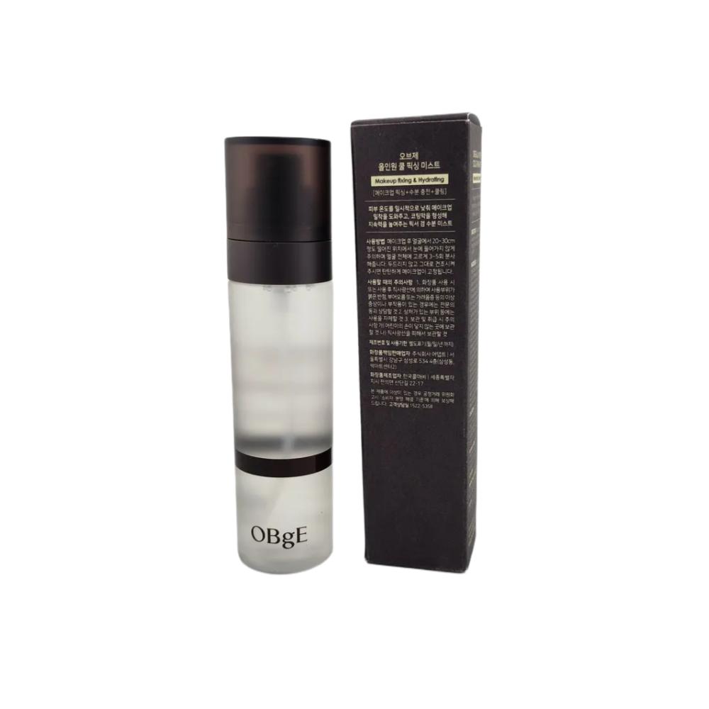 OBGE All-in-One Cool Fixing Mist 100ml / Hydrating Cooling Makeup Fixer