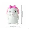 Hare Planter Charming Tabletop Flower Pot for Windowsill, Office, Balcony