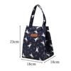 Mode isolierte Lunch-Taschen für Männer Frauen Frühstück Box Organizer wasserdicht Camping Essen Getränk Kühltasche Picknick Reise